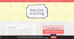 Desktop Screenshot of heroinetraining.com